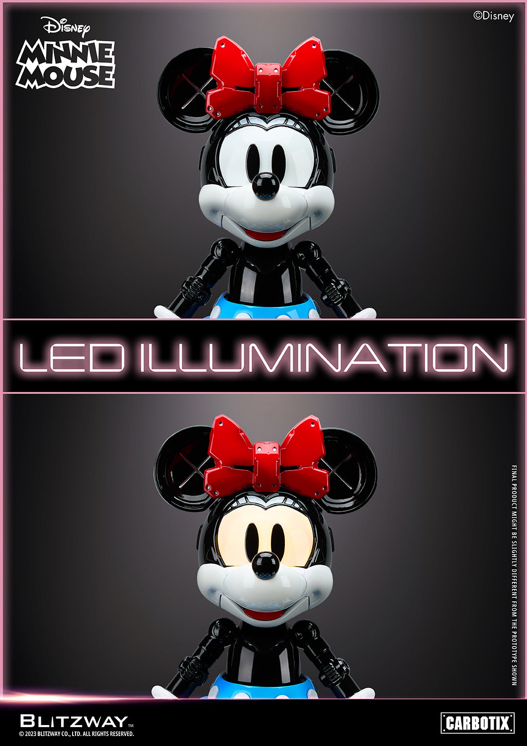 PRE-ORDER Blitzway - Carbotix - Disney - Minnie Mouse