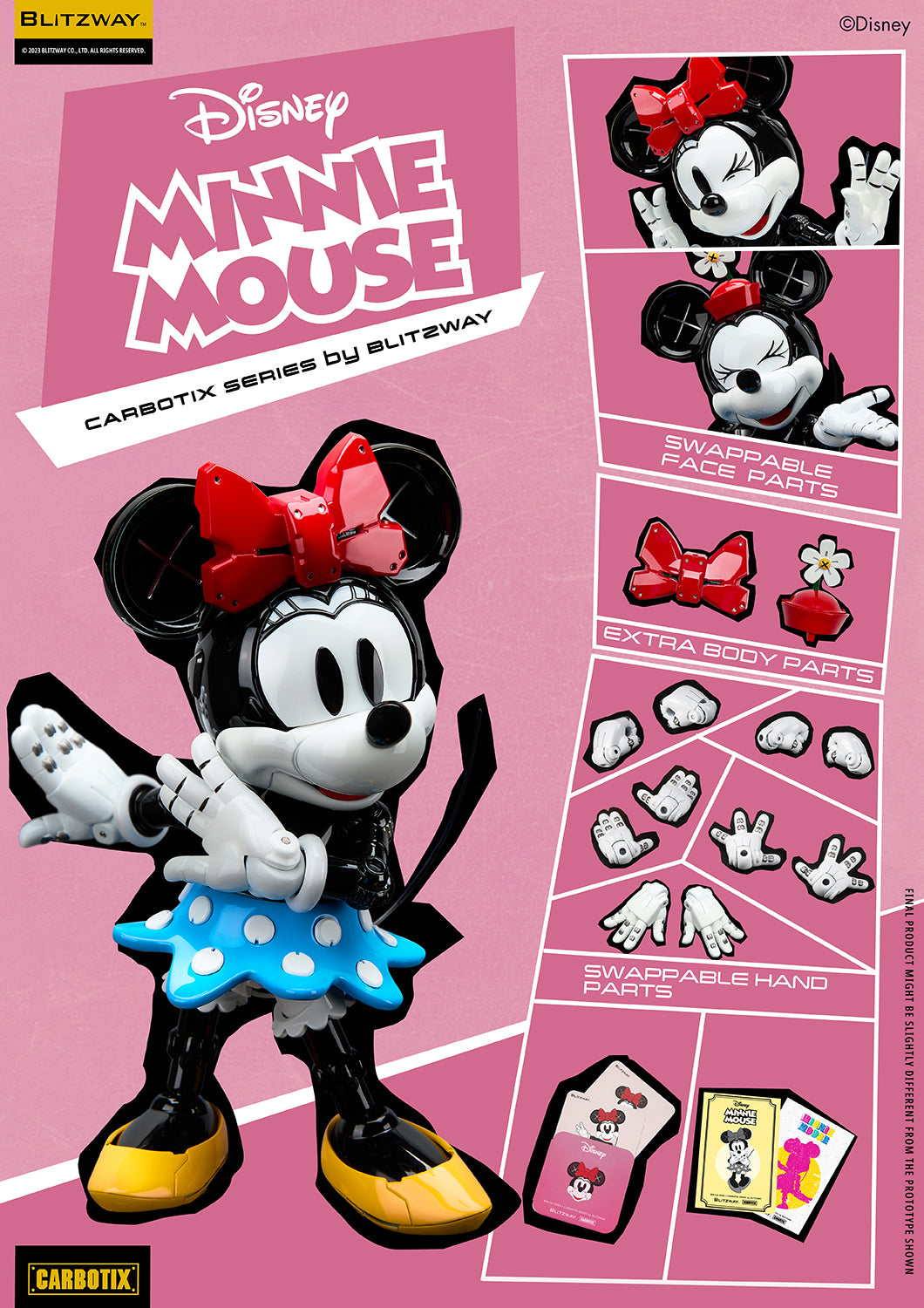 PRE-ORDER Blitzway - Carbotix - Disney - Minnie Mouse