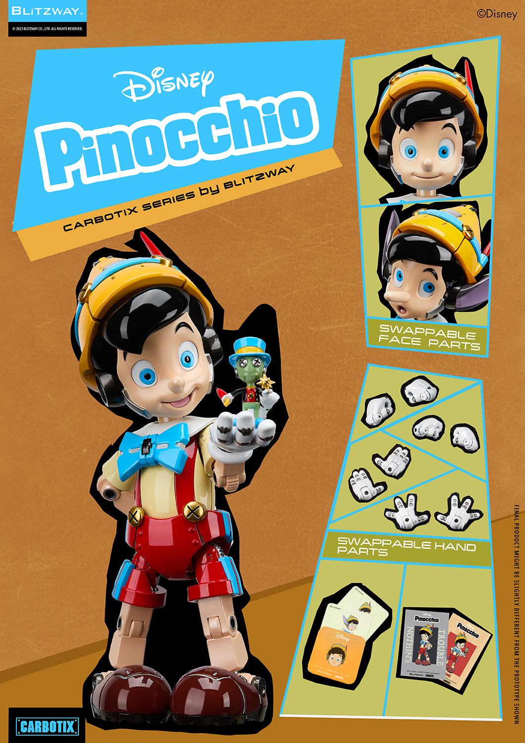 PRE-ORDER Blitzway - Carbotix - Disney - Pinocchio