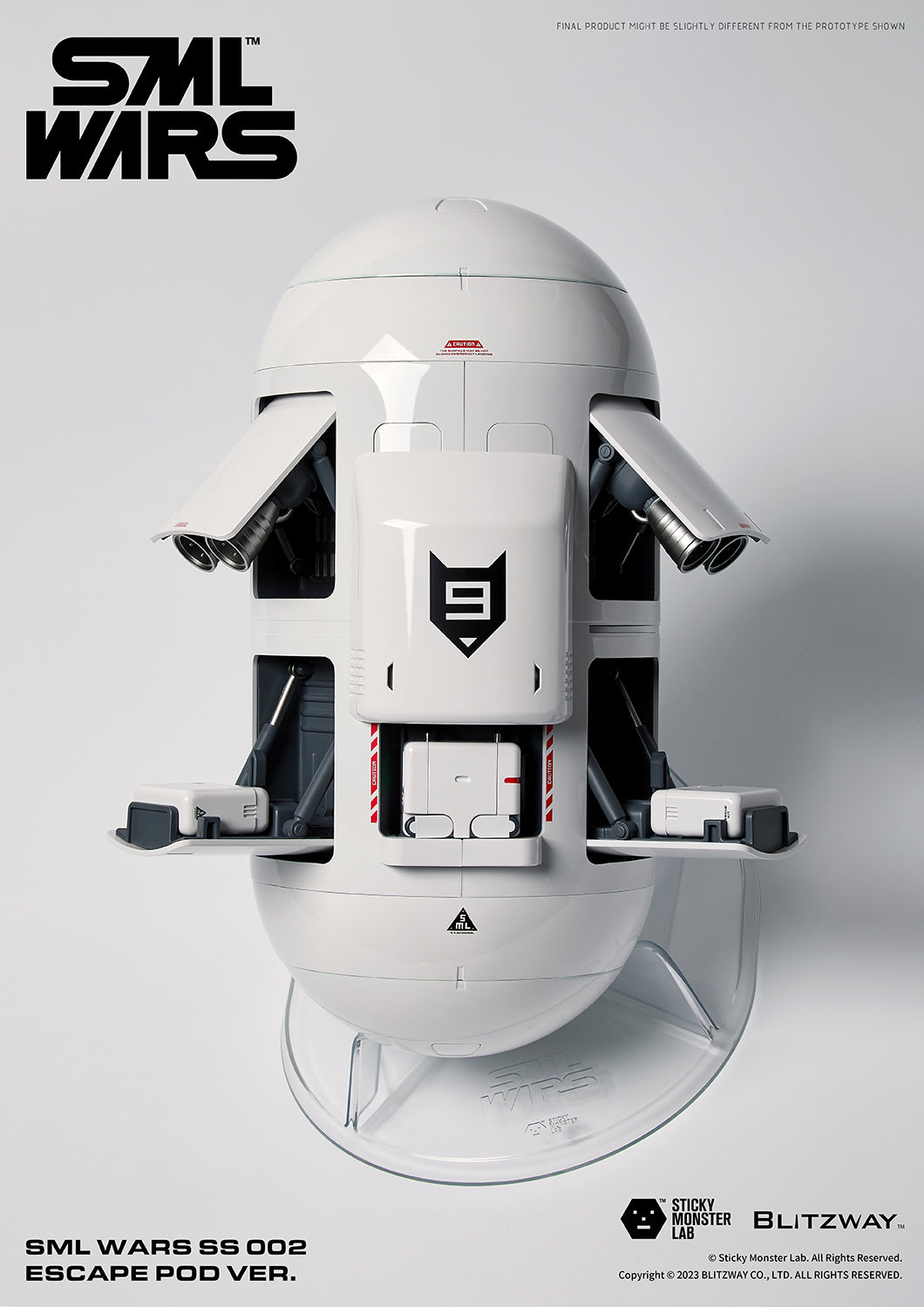 PRE-ORDER Blitzway - SML Wars - SS 02 Escape Pod