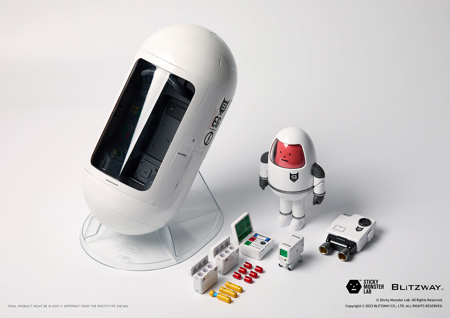 PRE-ORDER Blitzway - SML Wars - SS 02 Escape Pod: Full Set Ver.