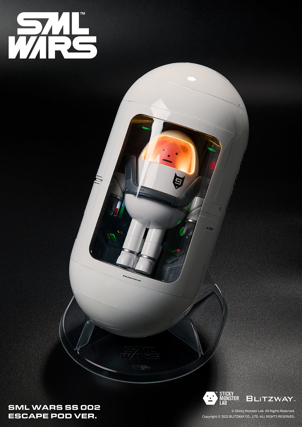 PRE-ORDER Blitzway - SML Wars - SS 02 Escape Pod: Full Set Ver.
