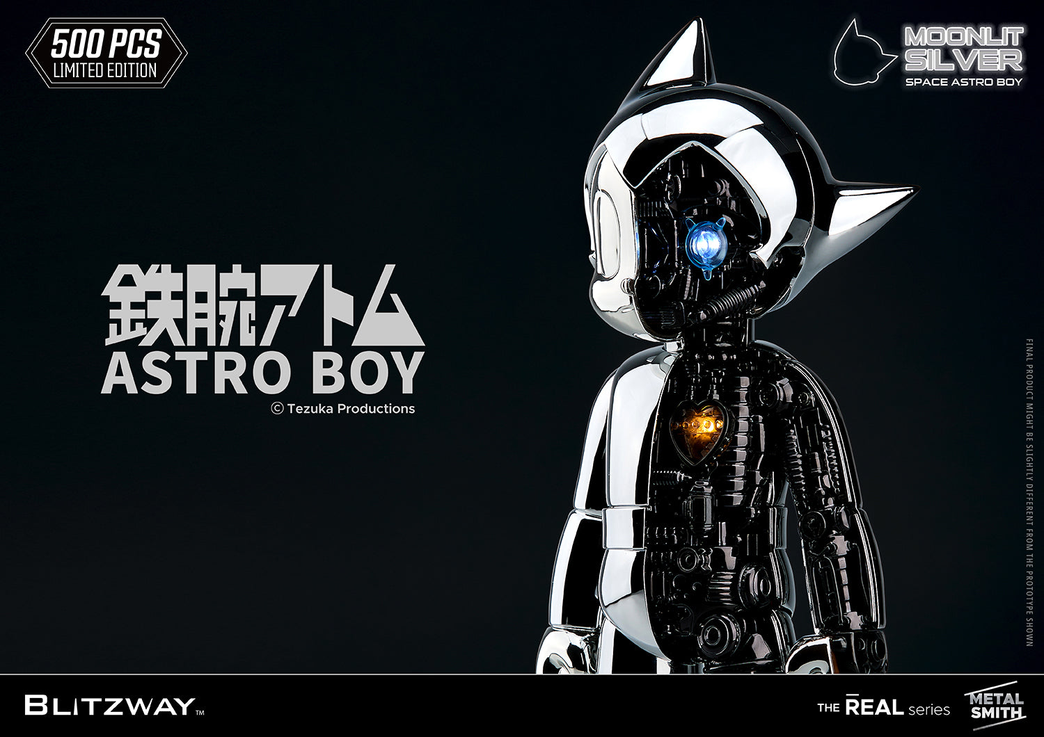 PRE-ORDER Blitzway - Space Astro Boy: Moonlit Silver