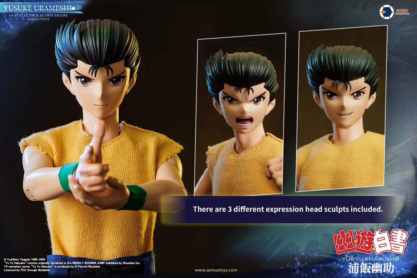 PRE-ORDER Asmus Toys - Yu Yu Hakusho - Yusuke Urameshi: Luxury Edition 1/6