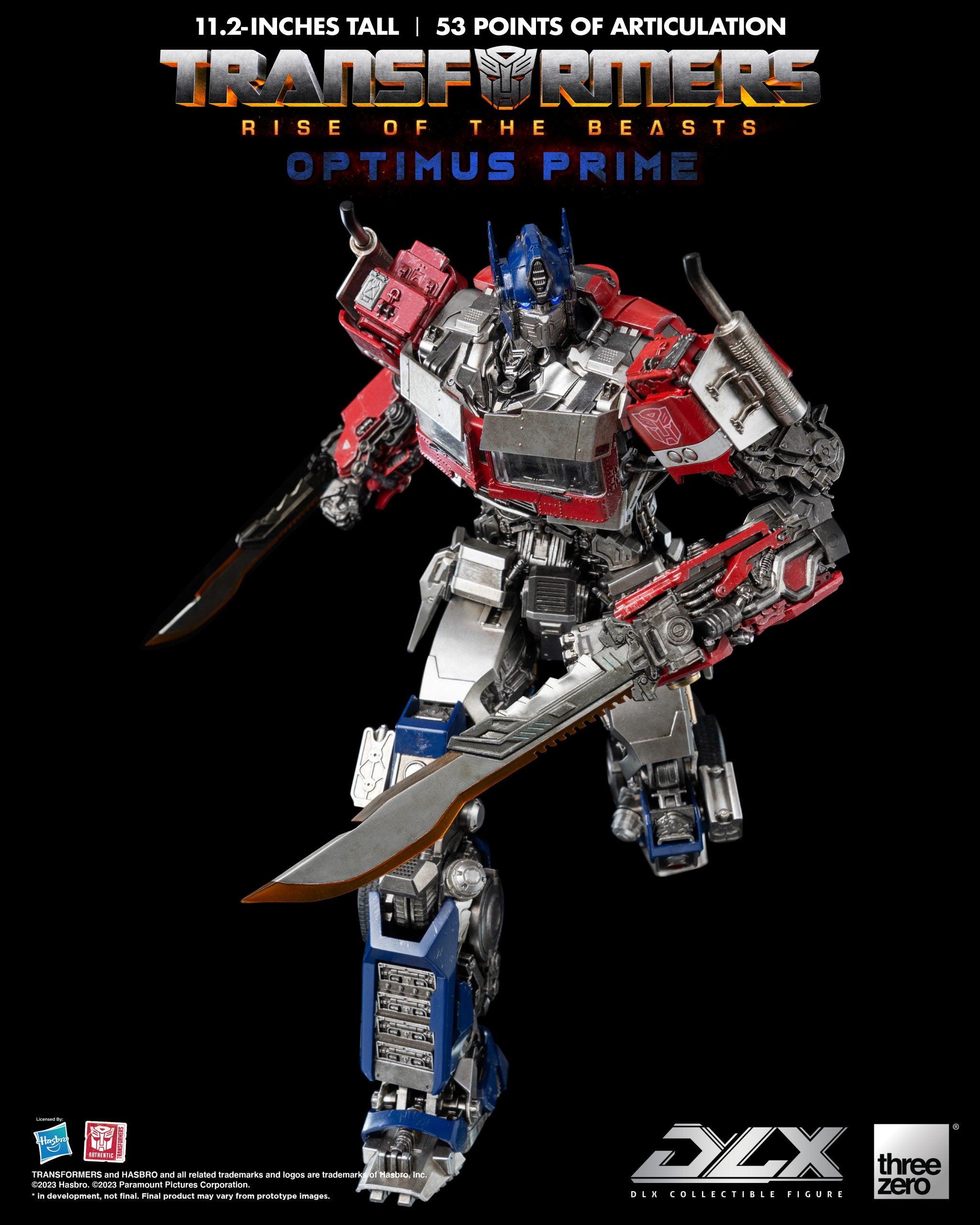 PRE-ORDER threezero - Transformers: Rise of the Beasts - DLX Optimus Prime