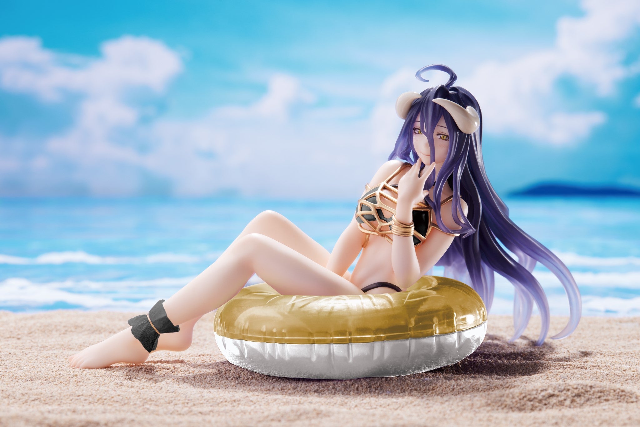 IN-STOCK Taito - Overlord IV Aqua Float Girls Figure - Albedo: Renewal Edition