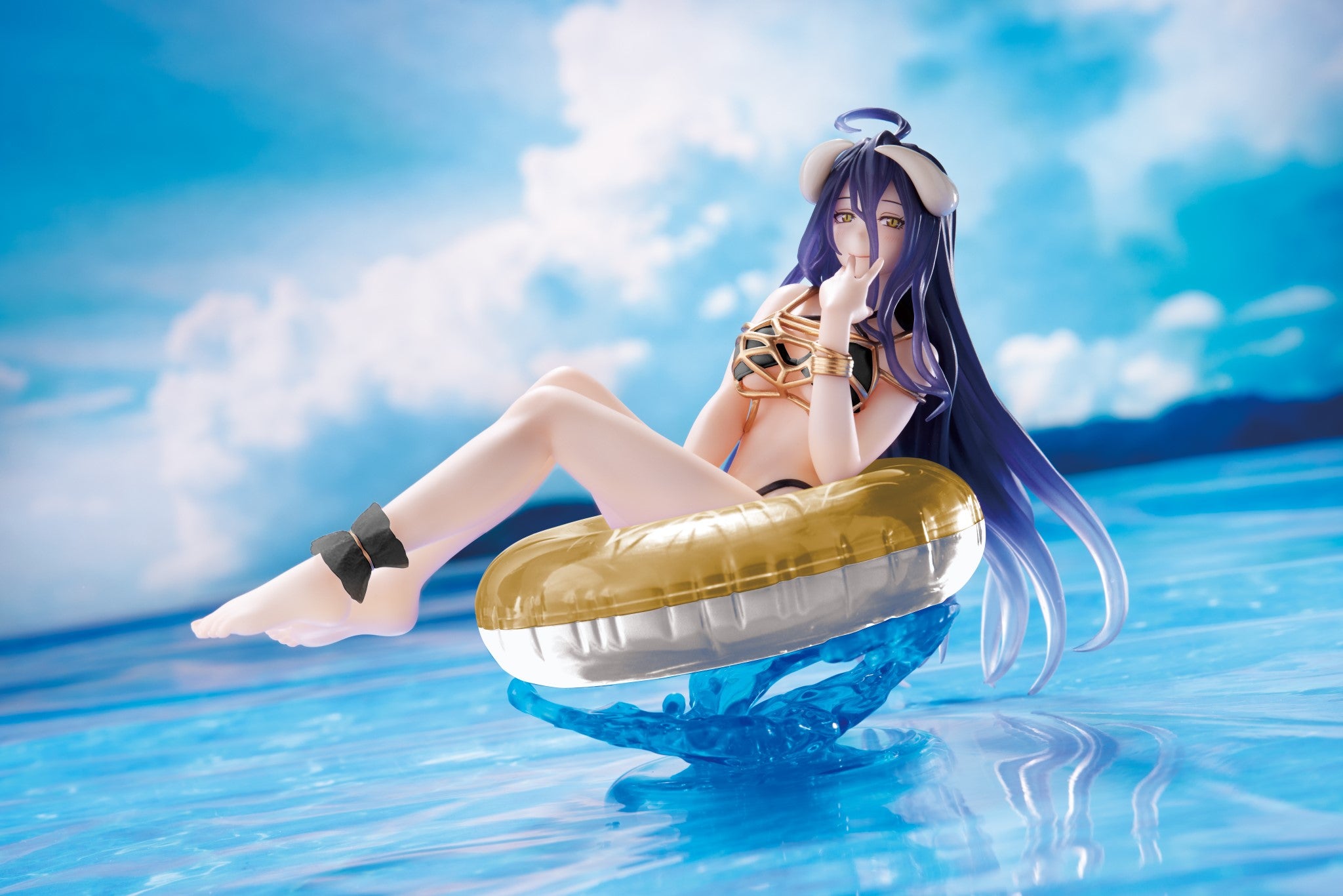 IN-STOCK Taito - Overlord IV Aqua Float Girls Figure - Albedo: Renewal Edition