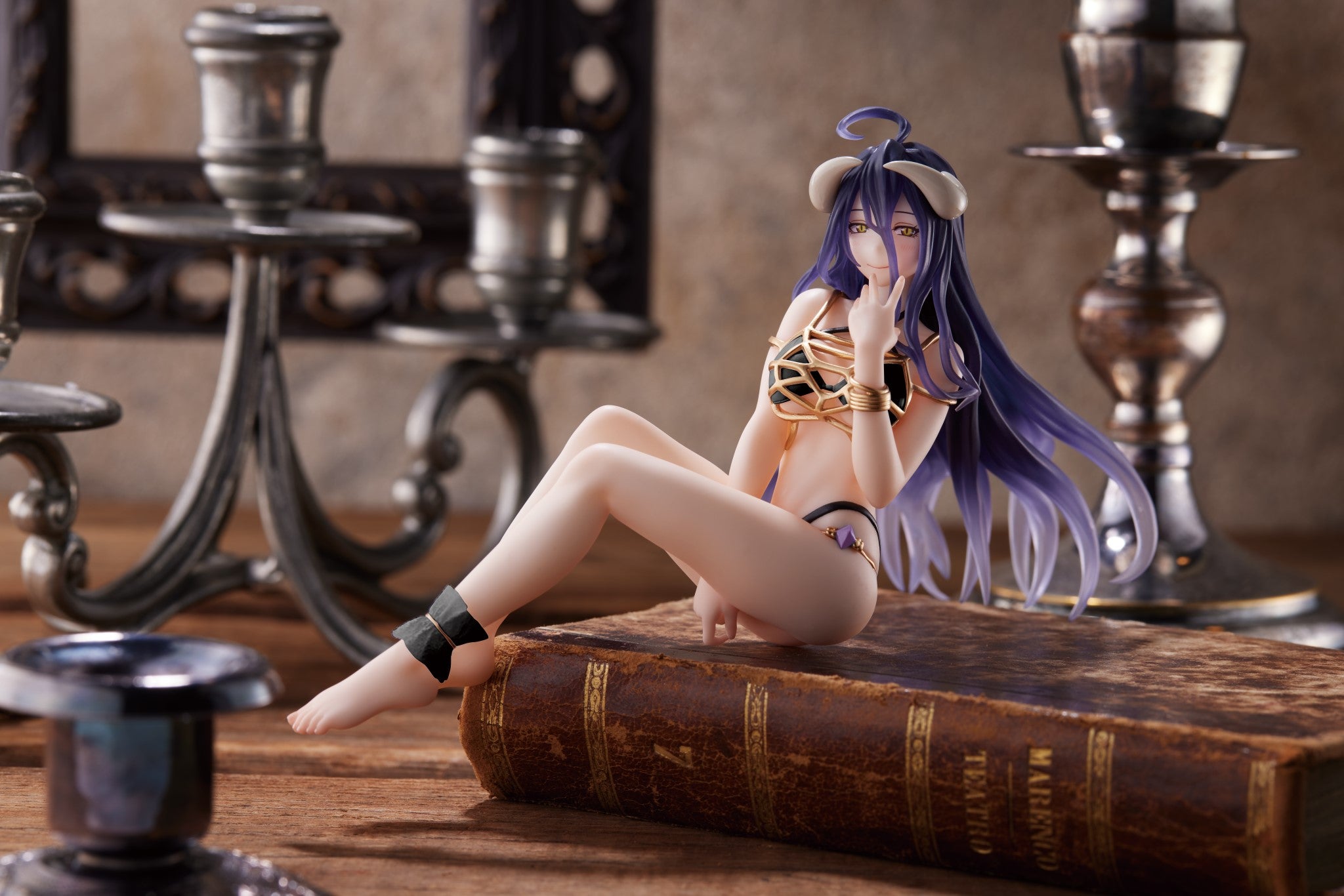 IN-STOCK Taito - Overlord IV Aqua Float Girls Figure - Albedo: Renewal Edition