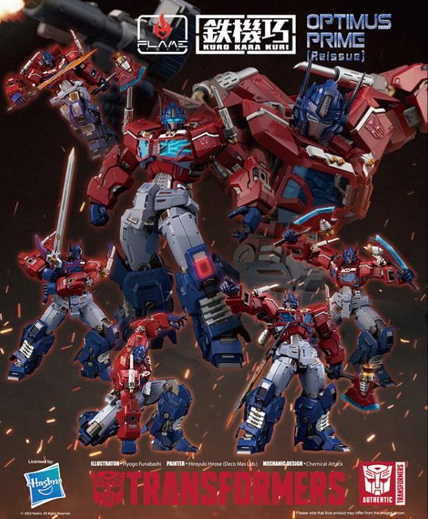 PRE-ORDER Flame Toys - Kuro Kara Kuri - Transformers - Optimus Prime [December 2023 Release]