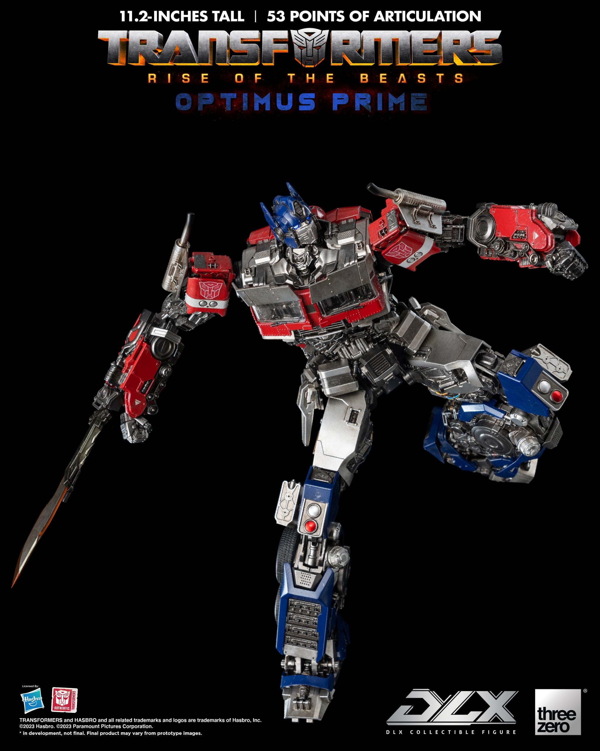 PRE-ORDER threezero - Transformers: Rise of the Beasts - DLX Optimus Prime