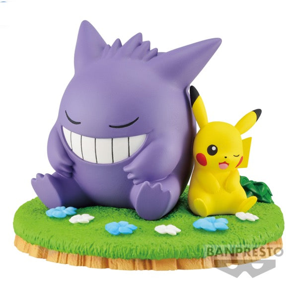 Banpresto - Pokémon - Relaxation Time - Pikachu and Gengar Figure [August 2024 Release] [JP]