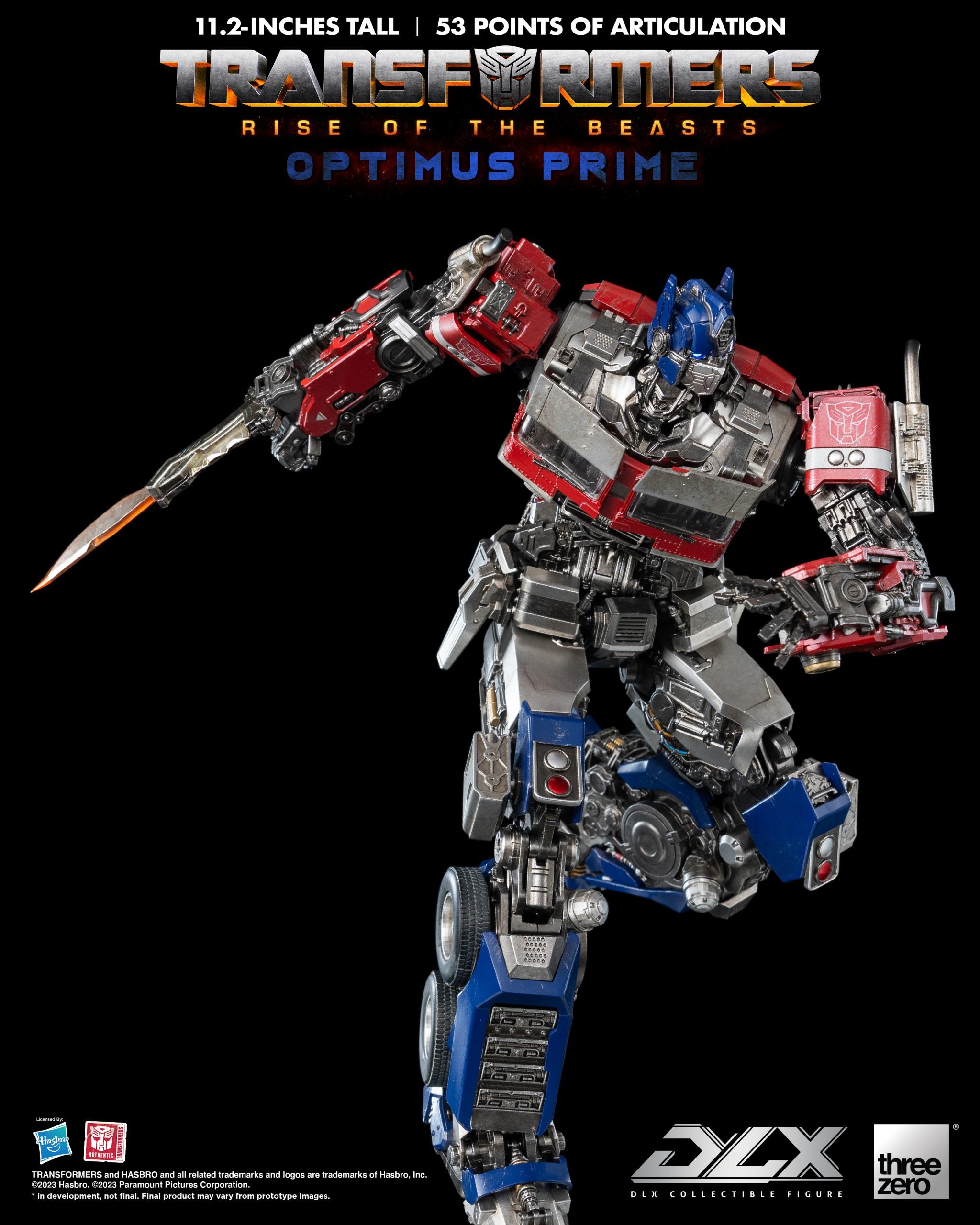 PRE-ORDER threezero - Transformers: Rise of the Beasts - DLX Optimus Prime