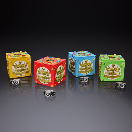 PRE-ORDER Bandai - Katekyo Hitman Reborn! Special Memorize Vongola Box & Vongola Ring Set: Lambo [EXCLUSIVE]