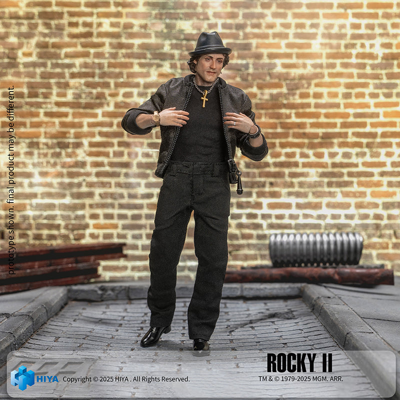 PRE-ORDER HIYA Toys - Exquisite Super - Rocky II - Rocky Iconic Everyday Street Attire