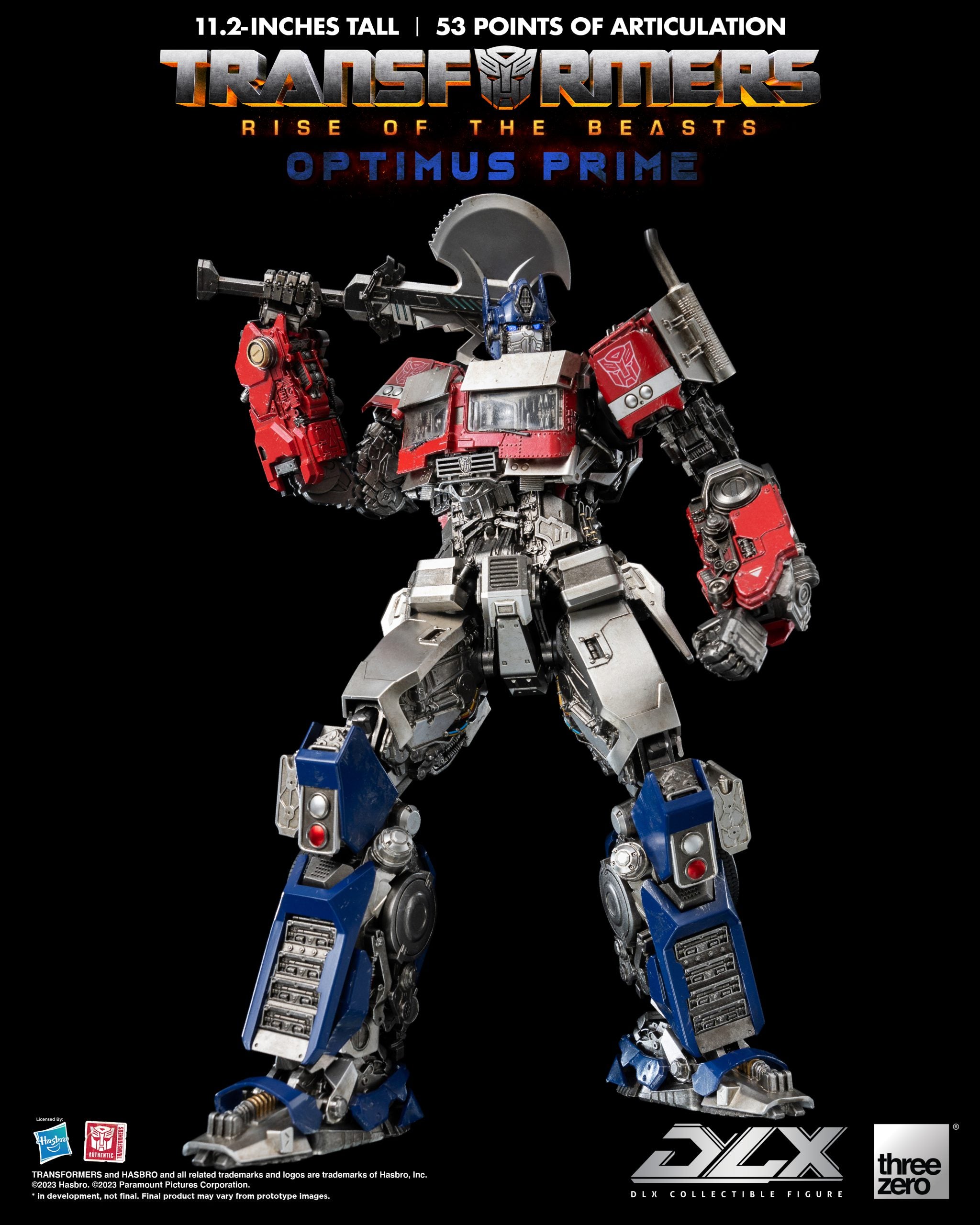 PRE-ORDER threezero - Transformers: Rise of the Beasts - DLX Optimus Prime