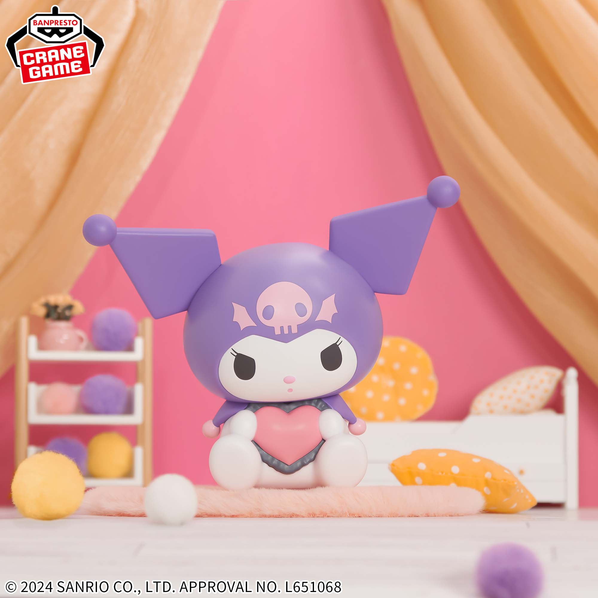 PRE-ORDER Banpresto - Sanrio Characters Sofvimates - Kuromi: Purple Ver.