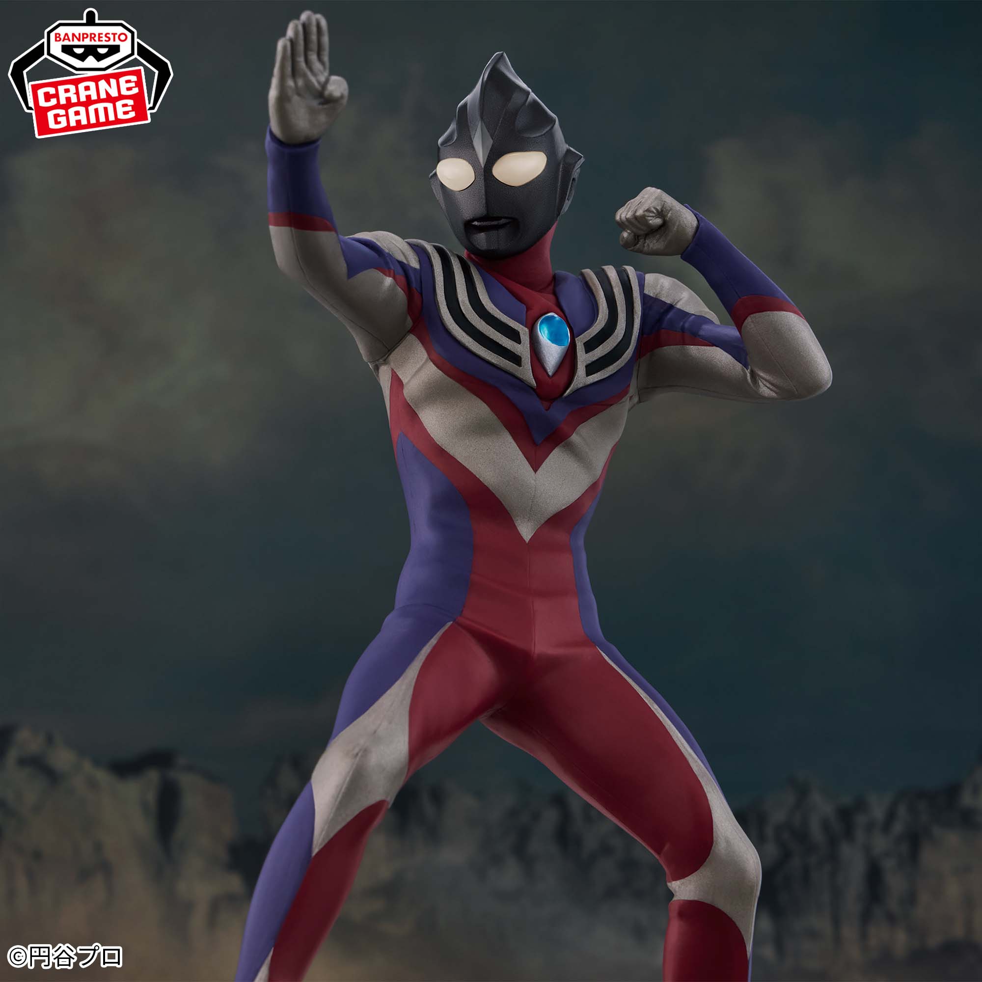 PRE-ORDER Banpresto - Ultraman Tiga Hero's Brave Statue - Ultraman Tiga The Final Odyssey 25th Anniversary Special Ver. C
