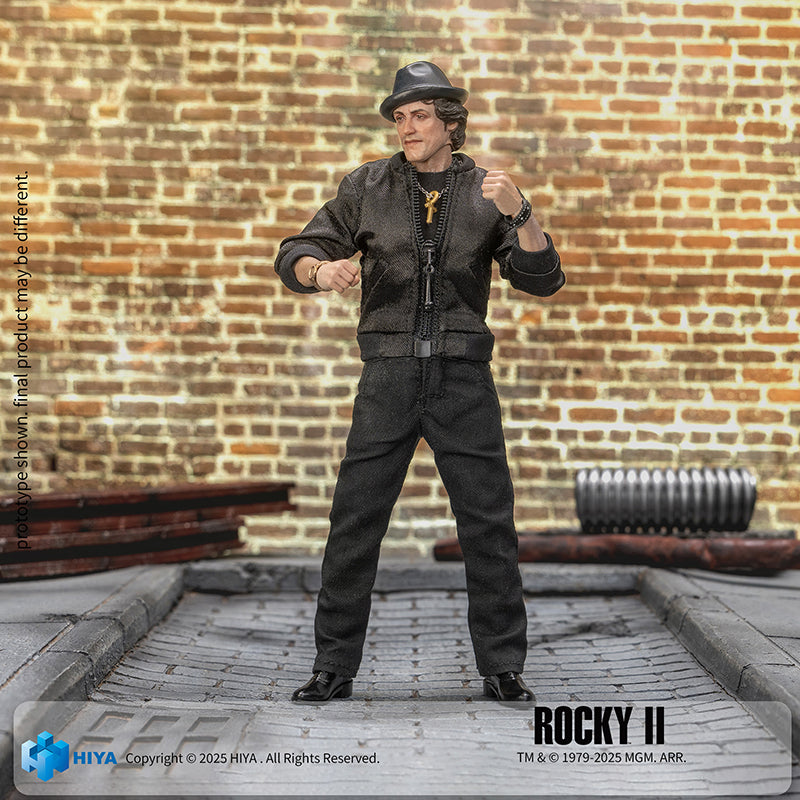 PRE-ORDER HIYA Toys - Exquisite Super - Rocky II - Rocky Iconic Everyday Street Attire