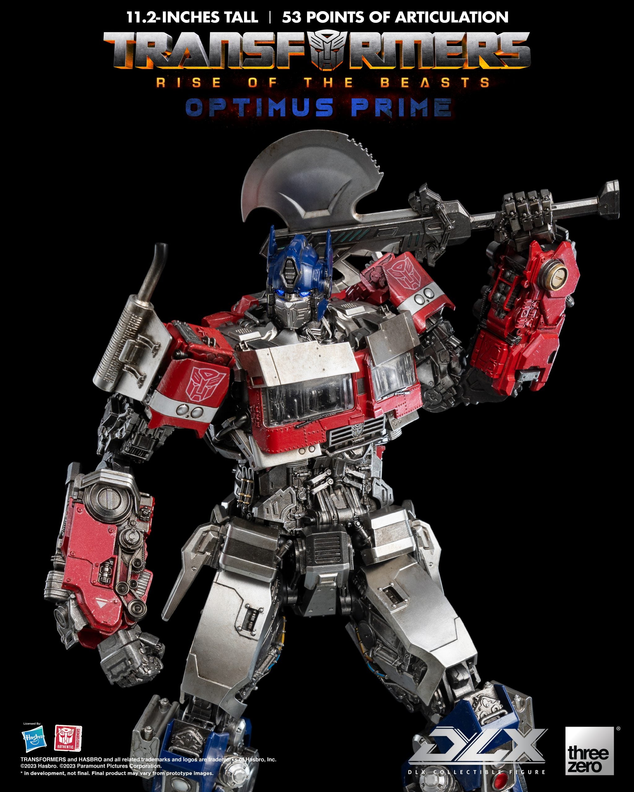 PRE-ORDER threezero - Transformers: Rise of the Beasts - DLX Optimus Prime