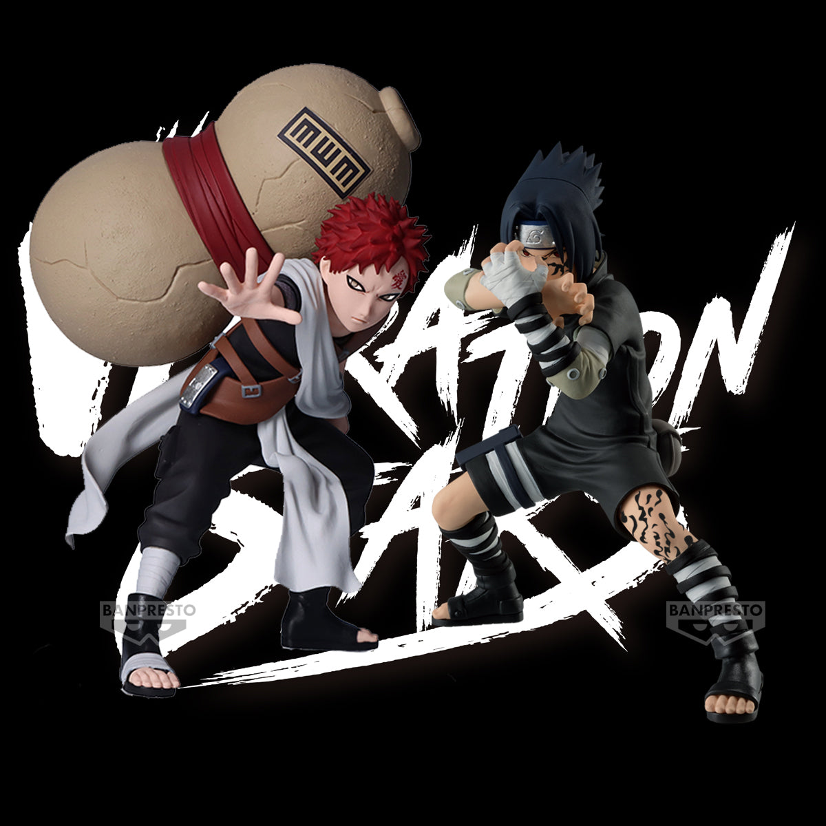 IN-STOCK Banpresto - Naruto Vibration Stars Gaara & Sasuke Uchiha - B. Sasuke Uchiha