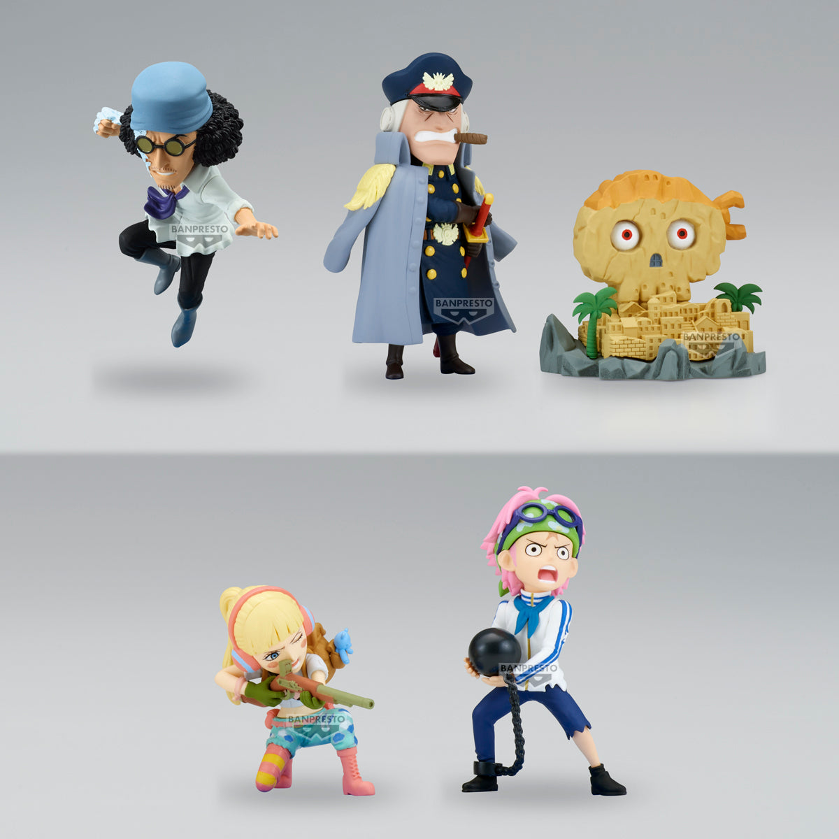 PRE-ORDER Banpresto - One Piece World Collectable Figure - Hachinosu1 [Set of 5]
