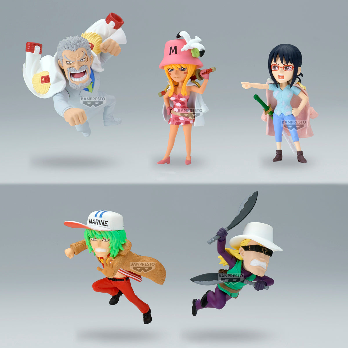 PRE-ORDER Banpresto - One Piece World Collectable Figure - Hachinosu2 [Set of 5]