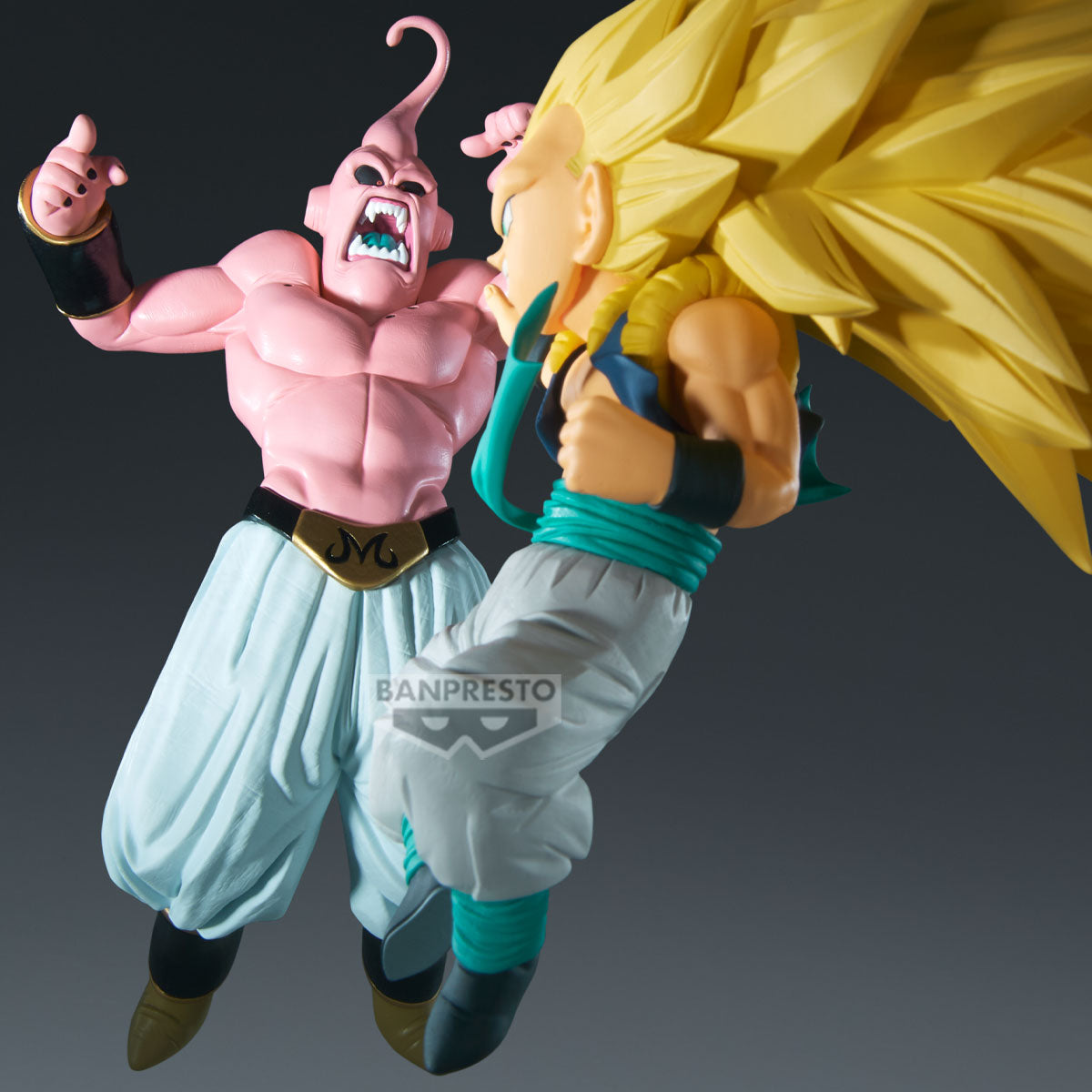 PRE-ORDER Banpresto - Dragon Ball Z Match Makers - Majin Buu: VS Super Saiyan 3 Gotenks