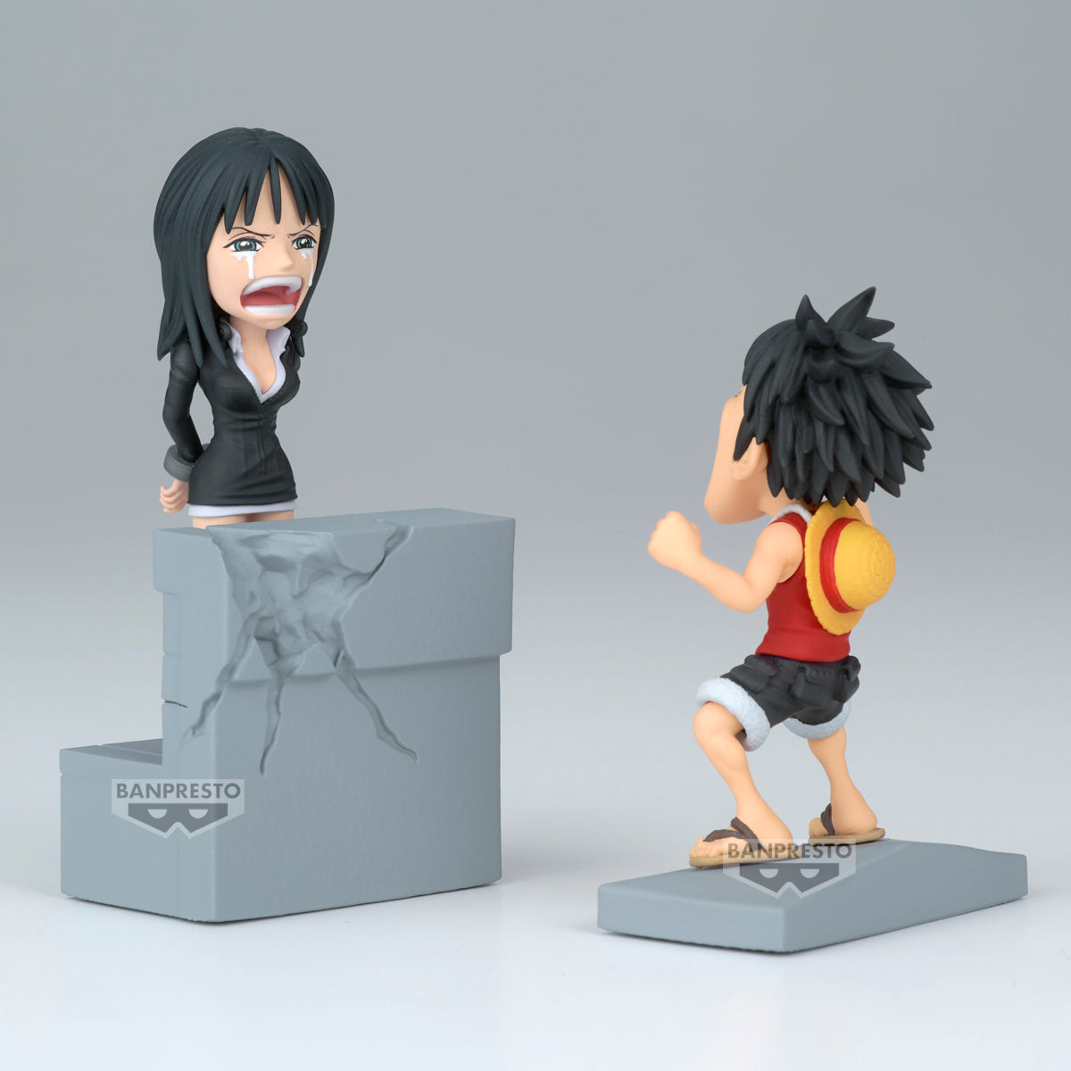 PRE-ORDER Banpresto - One Piece World Collectable Figure Log Stories - Monkey D. Luffy & Nico Robin