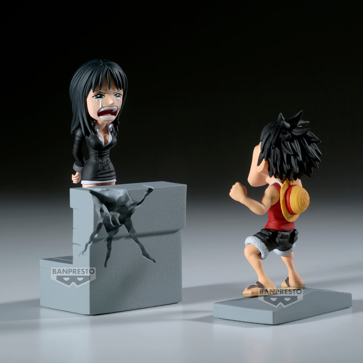 PRE-ORDER Banpresto - One Piece World Collectable Figure Log Stories - Monkey D. Luffy & Nico Robin