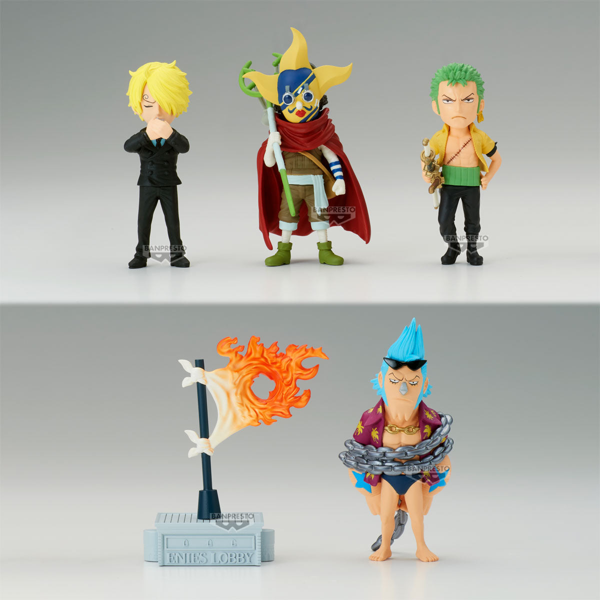 PRE-ORDER Banpresto - One Piece World Collectable Figure Enies Lobby2 [Set of 5]