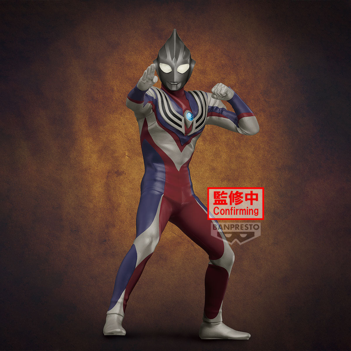 PRE-ORDER Banpresto - Ultraman Tiga Hero's Brave Statue - Ultraman Tiga The Final Odyssey 25th Anniversary Special Ver. A