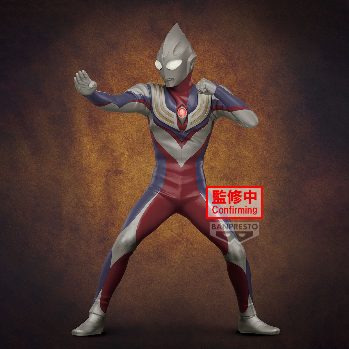 PRE-ORDER Banpresto - Ultraman Tiga Hero's Brave Statue - Ultraman Tiga The Final Odyssey 25th Anniversary Special Ver. B