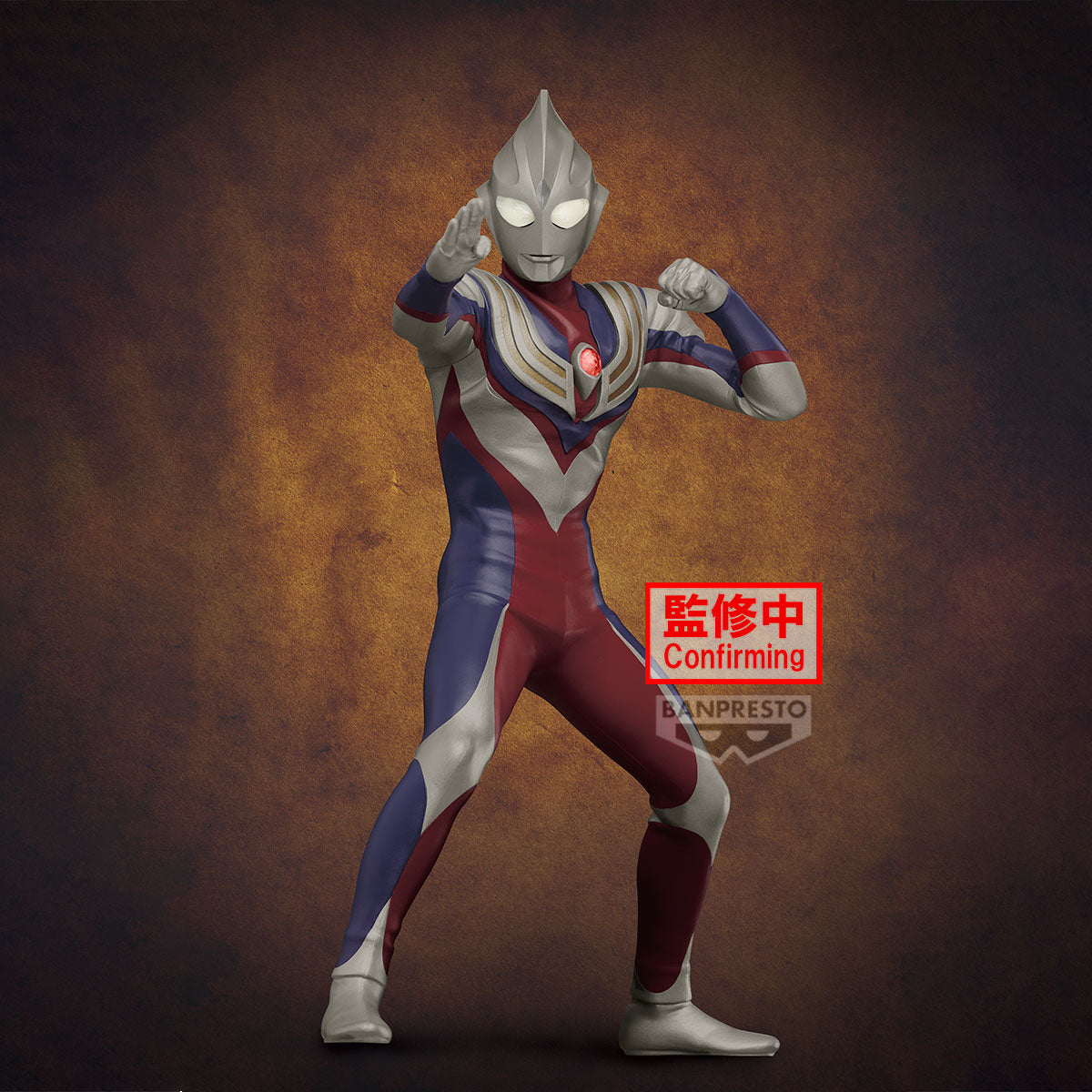 PRE-ORDER Banpresto - Ultraman Tiga Hero's Brave Statue - Ultraman Tiga The Final Odyssey 25th Anniversary Special Ver. B