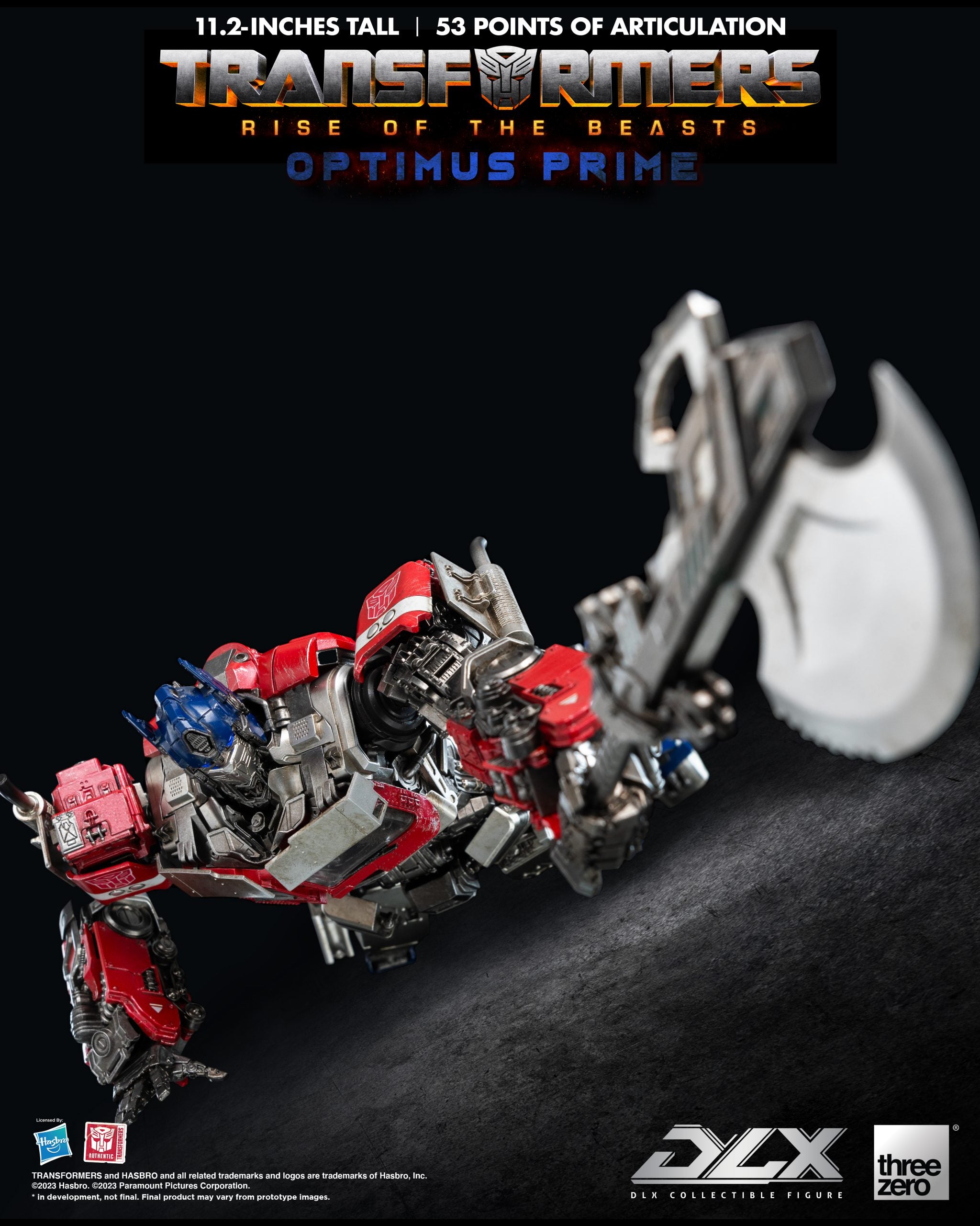 PRE-ORDER threezero - Transformers: Rise of the Beasts - DLX Optimus Prime
