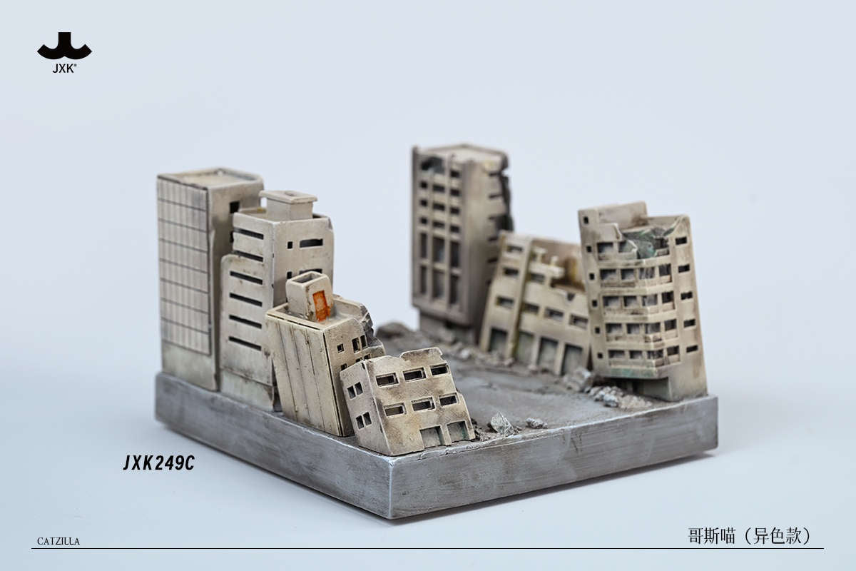 PRE-ORDER JXK Studio - Godzilla Catzilla Base Diorama