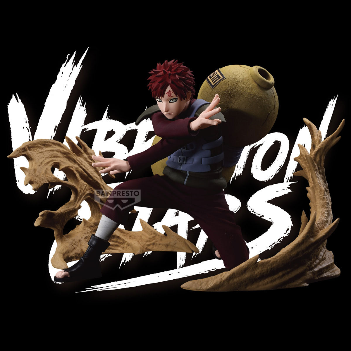 IN-STOCK Banpresto - Naruto Shippuden Vibration Stars Plus - Gaara