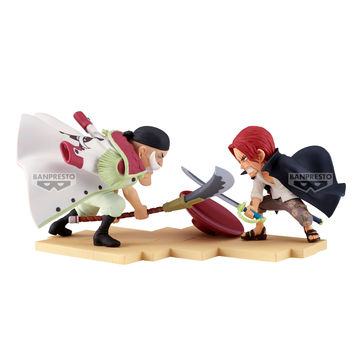 PRE-ORDER Banpresto - One Piece World Collectable Figure Log Stories - Edward Newgate VS Shanks