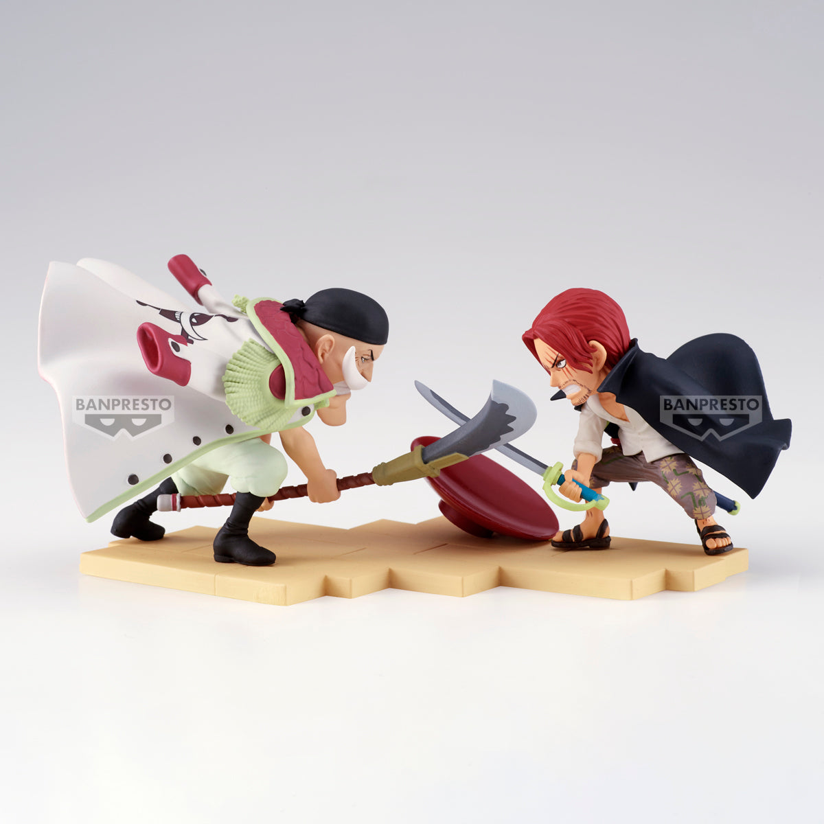 PRE-ORDER Banpresto - One Piece World Collectable Figure Log Stories - Edward Newgate VS Shanks