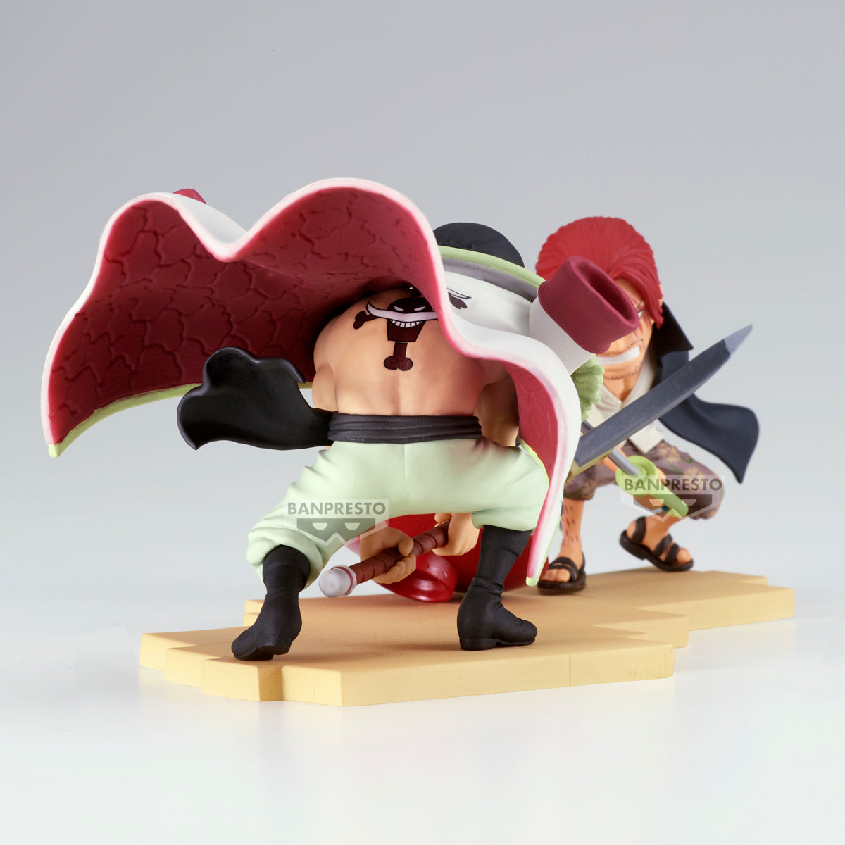 PRE-ORDER Banpresto - One Piece World Collectable Figure Log Stories - Edward Newgate VS Shanks