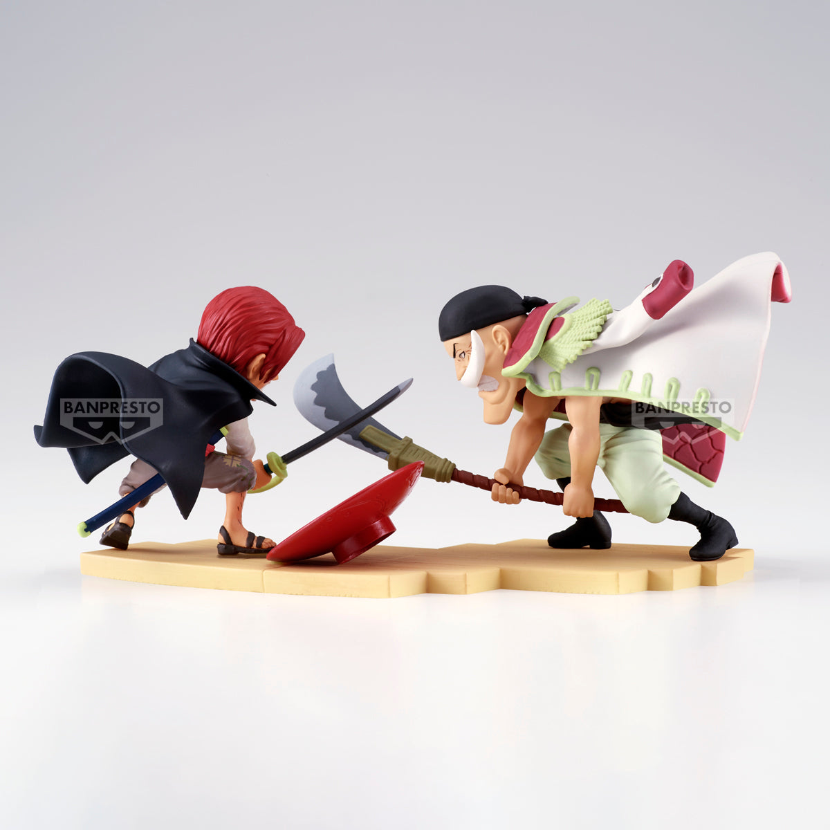 PRE-ORDER Banpresto - One Piece World Collectable Figure Log Stories - Edward Newgate VS Shanks