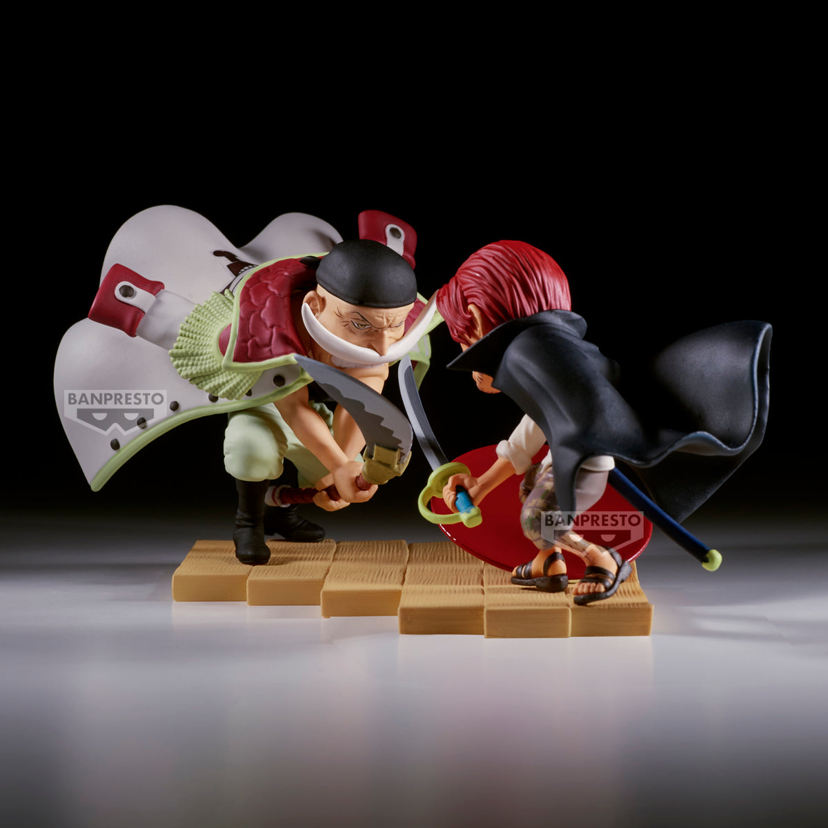 PRE-ORDER Banpresto - One Piece World Collectable Figure Log Stories - Edward Newgate VS Shanks