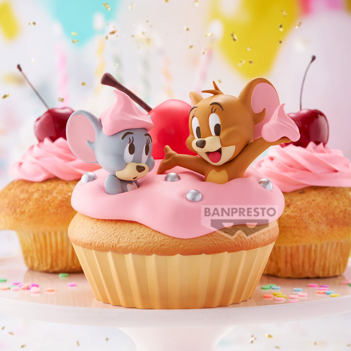 PRE-ORDER Banpresto - Tom and Jerry Soft Vinyl Figure - Sweet Cupcake
