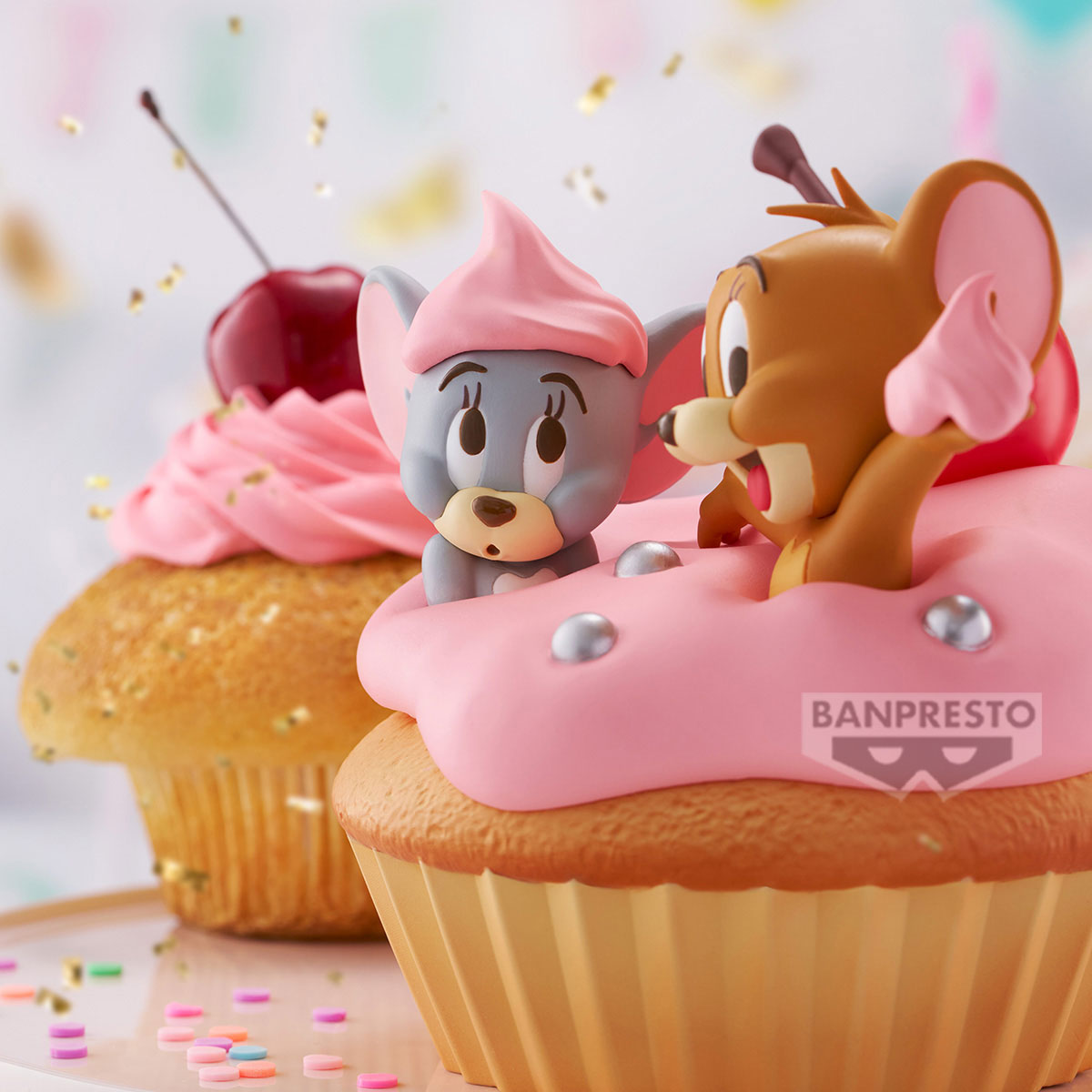 PRE-ORDER Banpresto - Tom and Jerry Soft Vinyl Figure - Sweet Cupcake