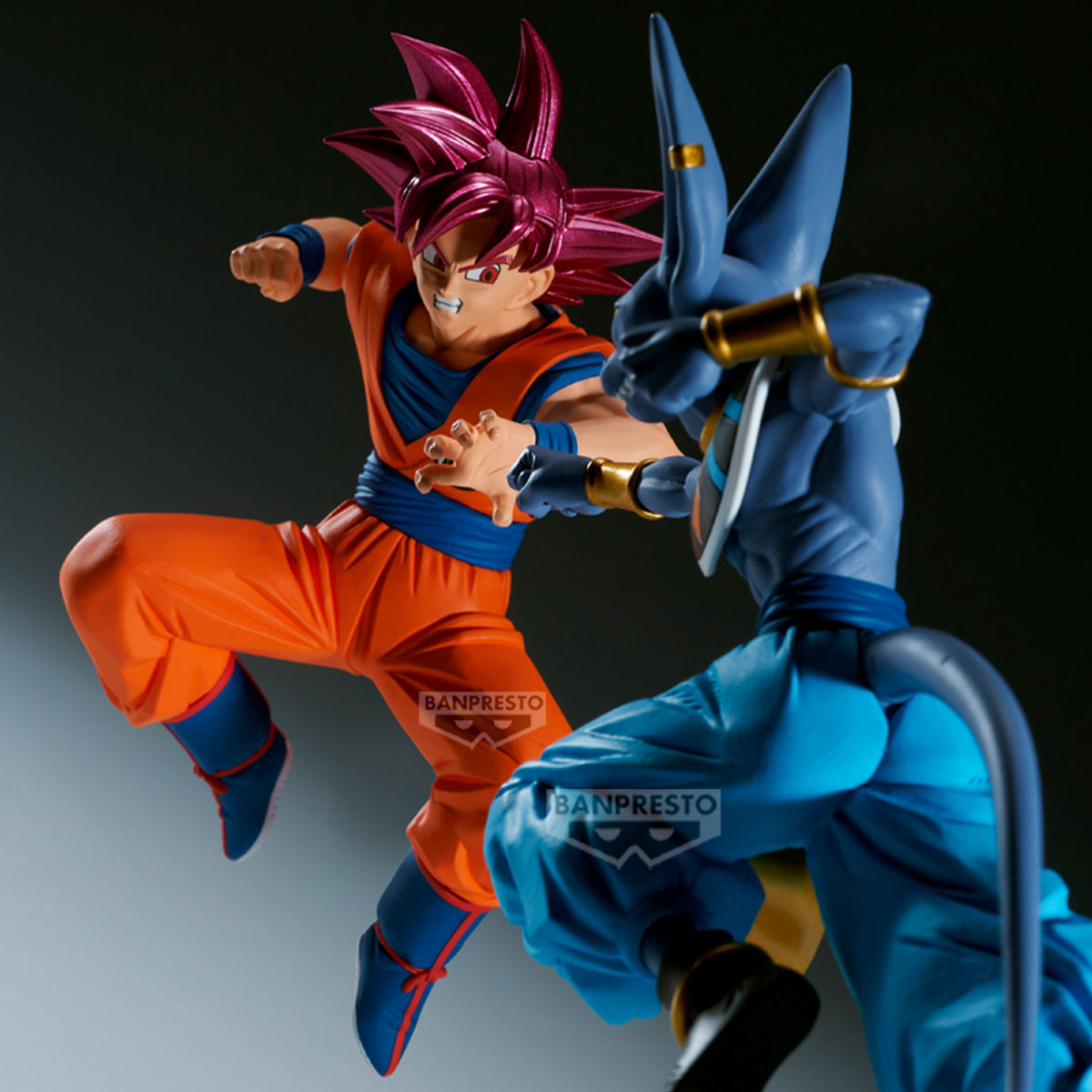 PRE-ORDER Banpresto - Dragon Ball Super Match Makers - Super Saiyan God Son Goku: VS Beerus