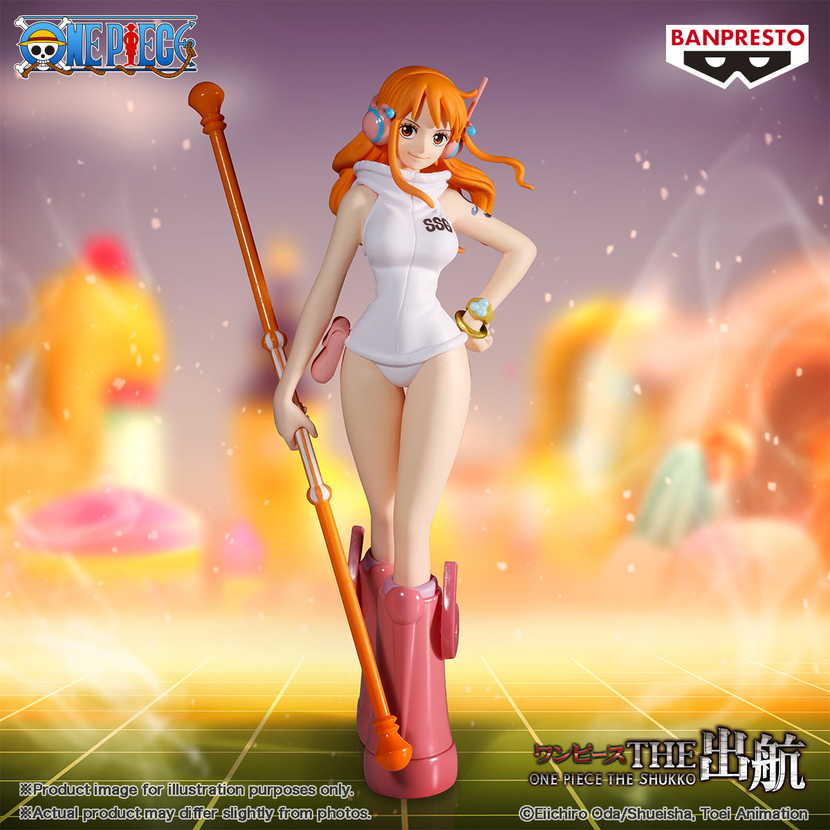 IN-STOCK Banpresto - One Piece The Shukko - Nami Ver. Egghead