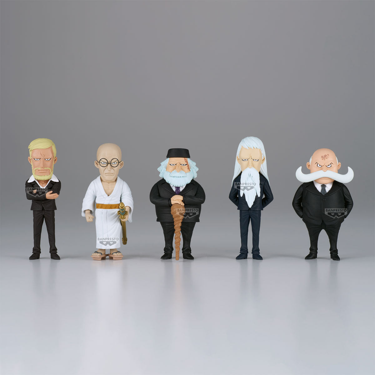 PRE-ORDER Banpresto - One Piece World Collectable Figure - Five Elders: TBA [Set of 5]