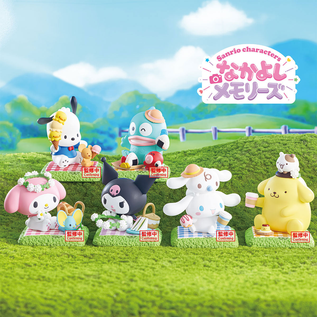 PRE-ORDER Banpresto - Sanrio Characters Nakayoshi Memories Vol. 2 Pochacco & Hangyodon - A. Pochacco