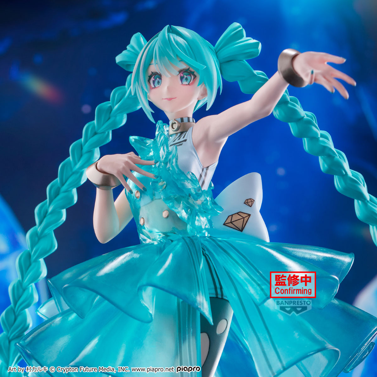 IN-STOCK Banpresto - Hatsune Miku Banpresto EVOLVE Clearluxe EmeraldGem Figure