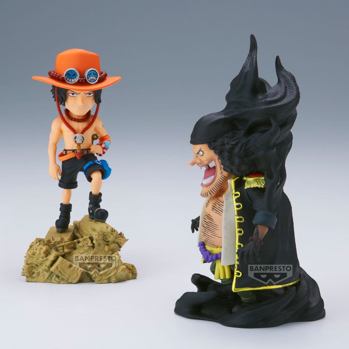 PRE-ORDER Banpresto - One Piece World Collectable Figure Log Stories - Portgas D. Ace VS Marshall D. Teach