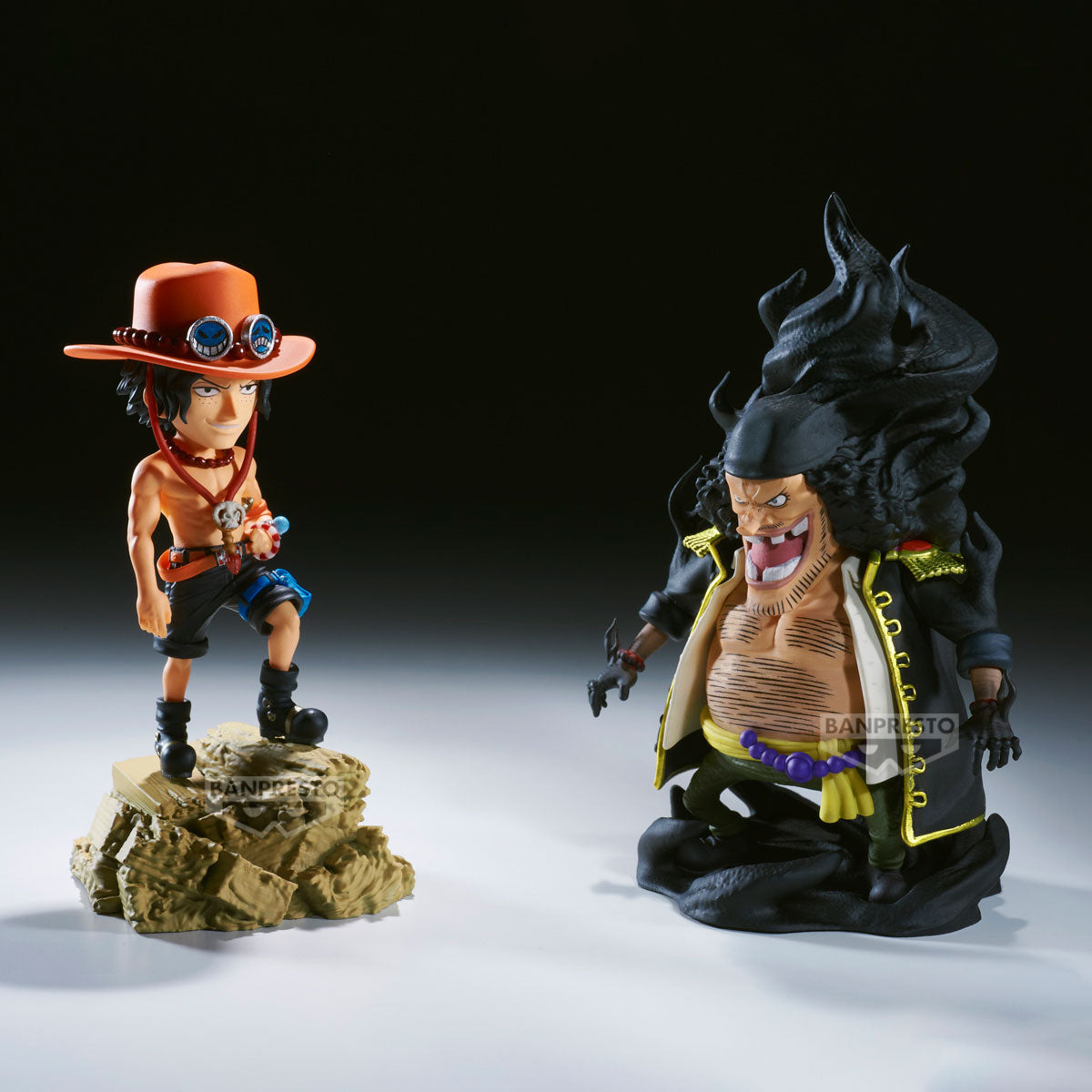 PRE-ORDER Banpresto - One Piece World Collectable Figure Log Stories - Portgas D. Ace VS Marshall D. Teach